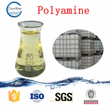 Résine polymérique cationique pour le traitement des eaux usées effluent de colorant Polyamine